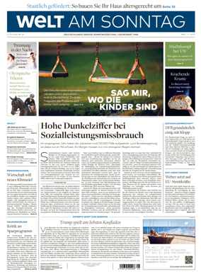 Cover of Welt am Sonntag