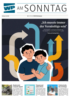 Cover of Westfalenpost (WP am Sonntag)