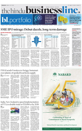 Cover of BusinessLine (Bangalore)