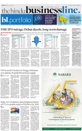 Cover of BusinessLine (Kolkata)