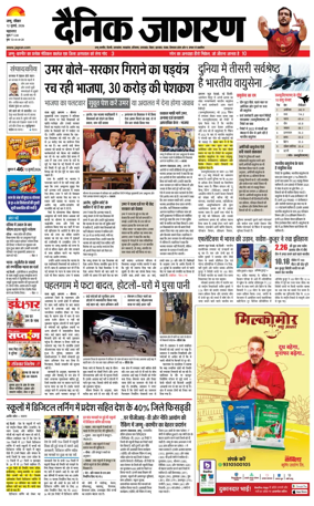 Cover of Dainik Jagran - Jammu
