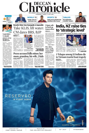 Cover of Deccan Chronicle