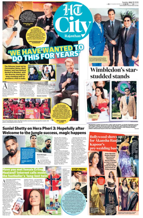 Cover of Hindustan Times (Jaipur) - City