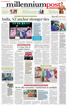 Cover of Millennium Post