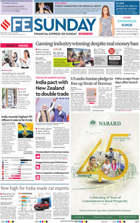 Cover of The Financial Express
