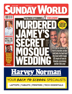 Cover of Sunday World (Ireland)