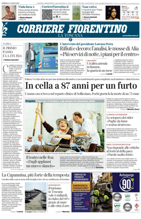 Cover of Corriere Fiorentino