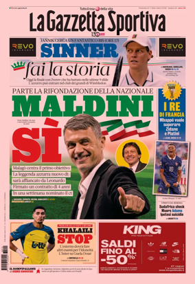 Cover of La Gazzetta dello Sport - Milano