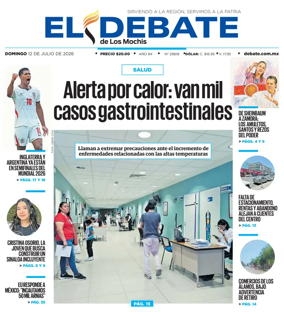 Cover of El Debate de Los Mochis