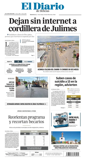 Cover of El Diario de Delicias