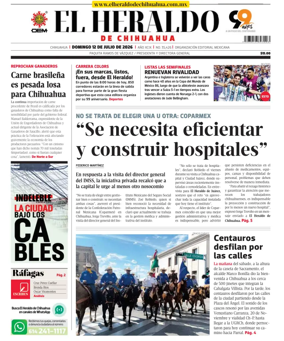 Cover of El Heraldo de Chihuahua