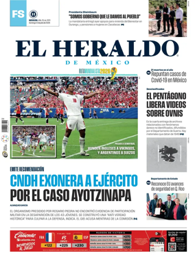 Cover of El Heraldo de Mexico