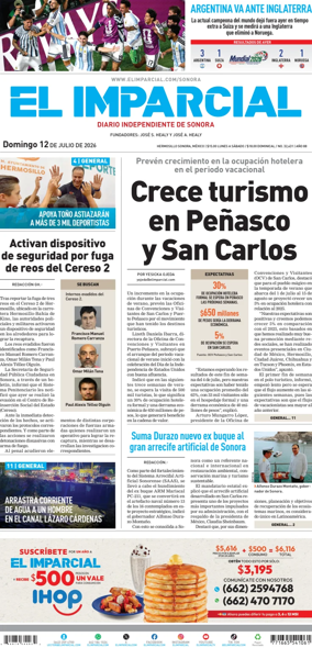 Cover of El Imparcial