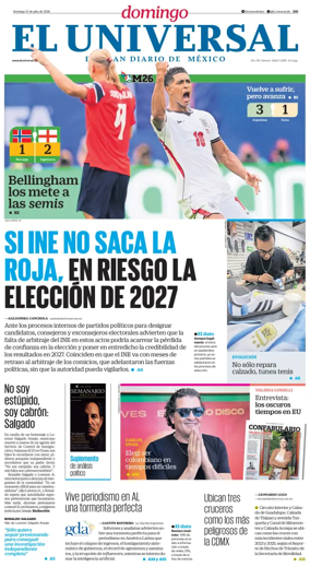 Cover of El Universal