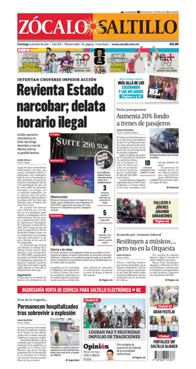 Cover of Zocalo Saltillo