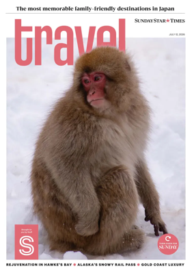 Cover of Sunday Star Times Travel