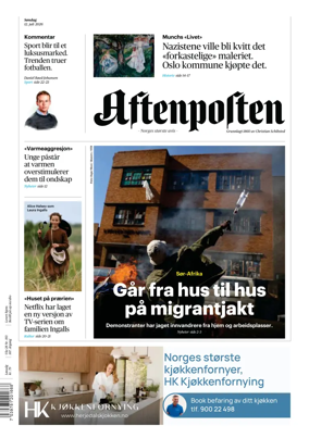 Cover of Aftenposten