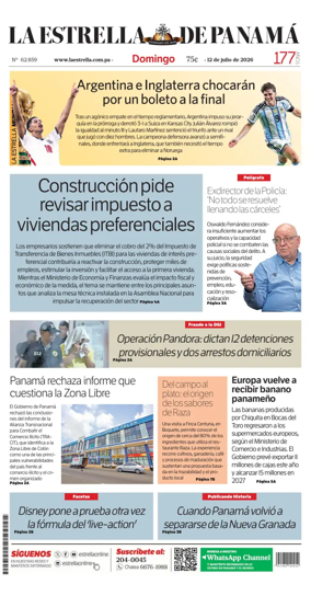 Cover of La Estrella de Panama