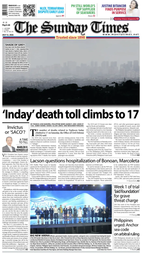 Cover of The Manila Times
