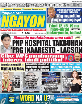 Cover of Pilipino Star Ngayon