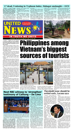 Cover of United News - English Edition