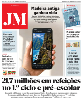 Cover of Jornal Madeira