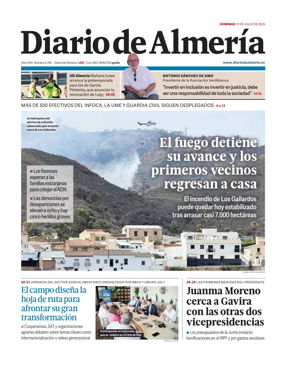 Cover of Diario de Almeria