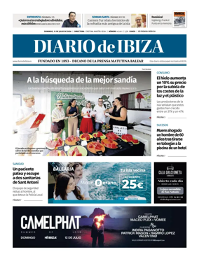 Cover of Diario de Ibiza