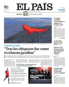 Cover of EL PAIS Catalunya