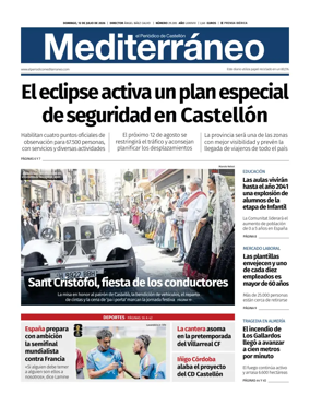 Cover of El Periodico Mediterraneo