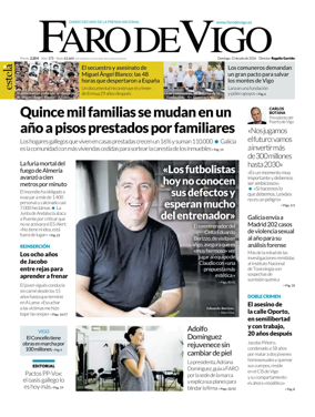 Cover of Faro de Vigo