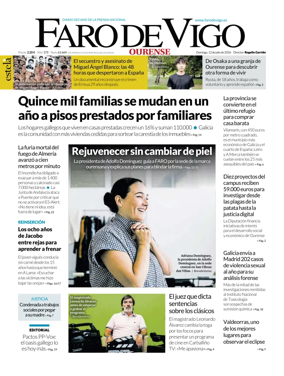 Cover of Faro de Vigo (Ourense)