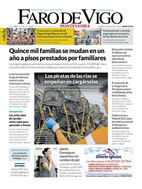 Cover of Faro de Vigo (Pontevedra)