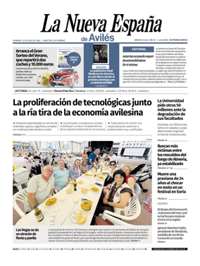 Cover of La Nueva Espana (Aviles)
