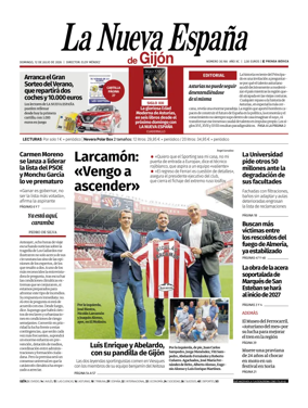 Cover of La Nueva Espana (Gijon)