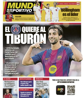 Cover of Mundo Deportivo (Barcelona)
