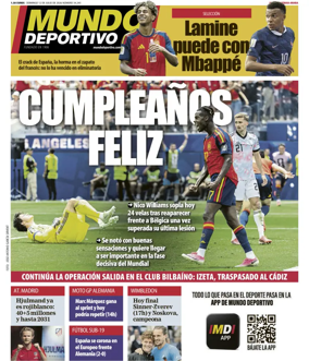 Cover of Mundo Deportivo (Bizkaia-Araba)