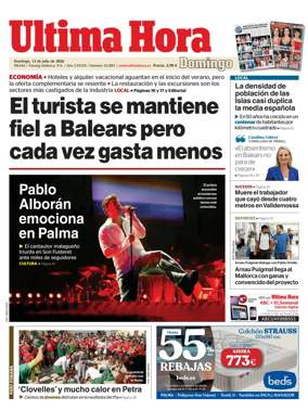 Cover of Ultima Hora