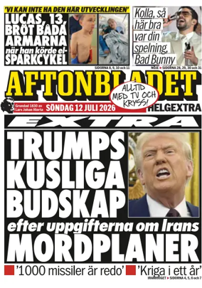 Cover of Aftonbladet