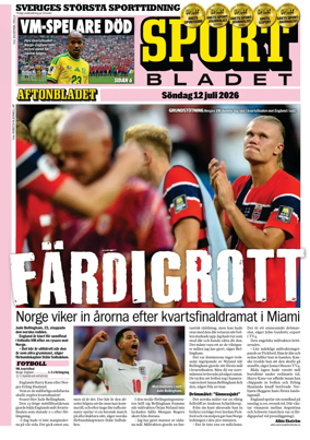 Cover of Sportbladet