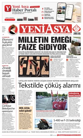 Cover of Yeni Asya