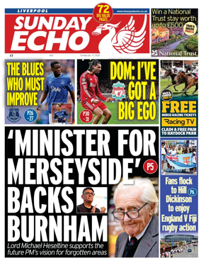 Cover of Liverpool Echo