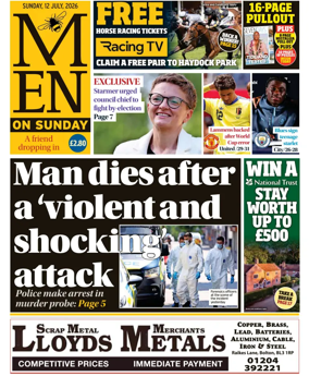 Cover of Manchester Evening News