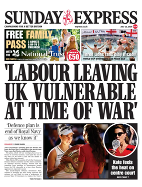 Cover of Sunday Express