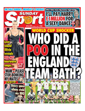 Cover of Sunday Sport
