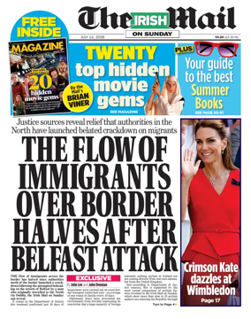 Cover of The Irish Mail on Sunday