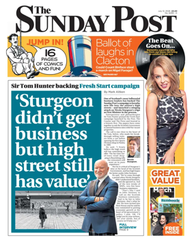 Cover of The Sunday Post (Dundee)