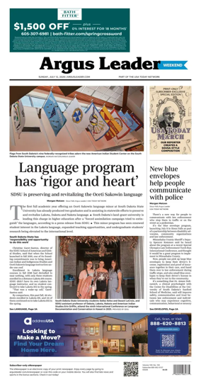 Cover of Argus Leader