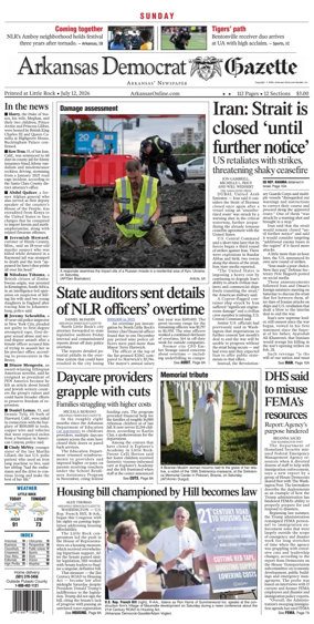 Cover of Arkansas Democrat-Gazette
