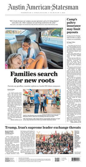 Cover of Austin American-Statesman
